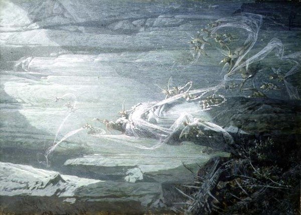 Gra elfów autorstwa Georg Janny