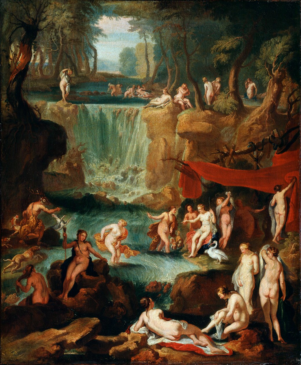 Diana i Akteon”, 1743. autorstwa Georg Kaspar Prenner von