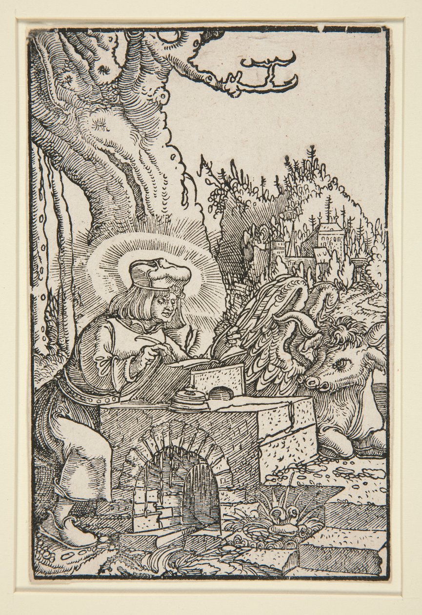 Św. Łukasz autorstwa Georg Lemberger