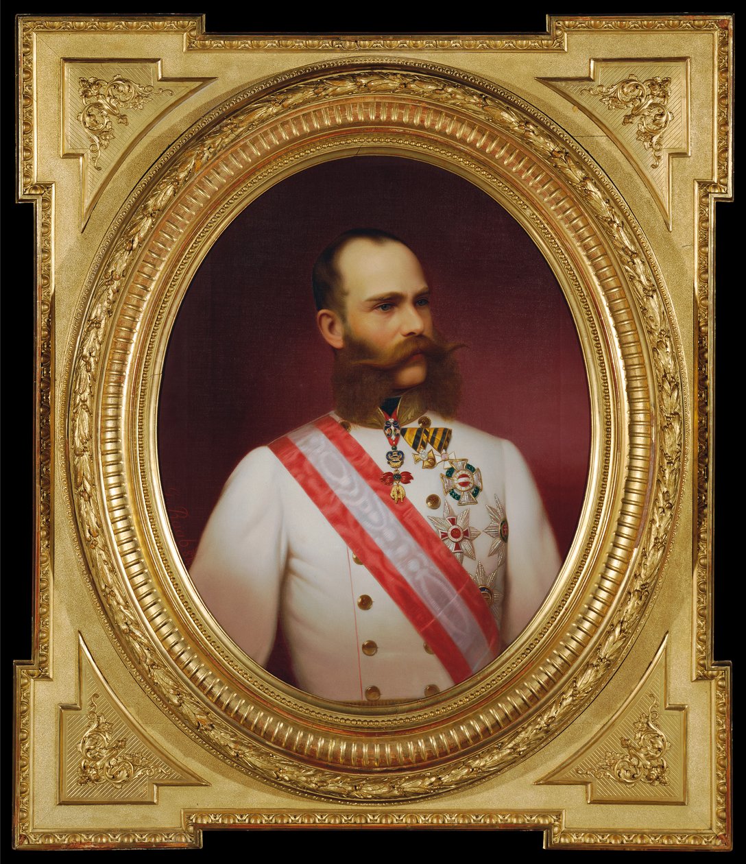 Kaiser Franciszek Józef I. autorstwa Georg Martin Ignaz Raab
