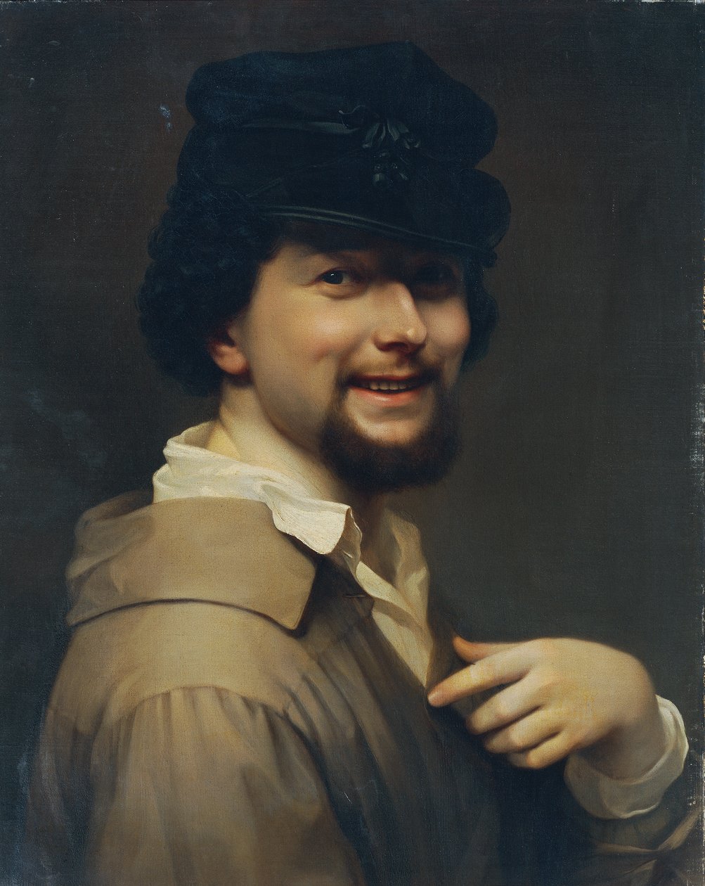 autoportret autorstwa Georg Martin Ignaz Raab