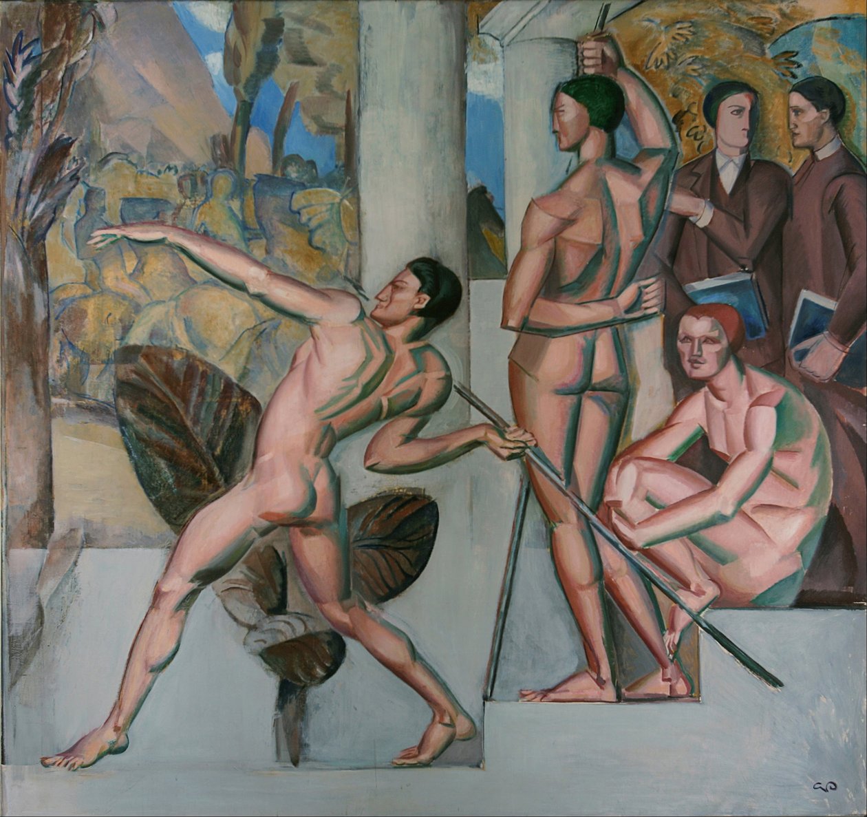Mens sana in corpore sano Zdrowy umysł w zdrowym ciele, 1912 autorstwa Georg Pauli