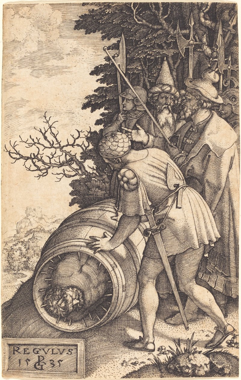 Attyliusz Regulus autorstwa Georg Pencz