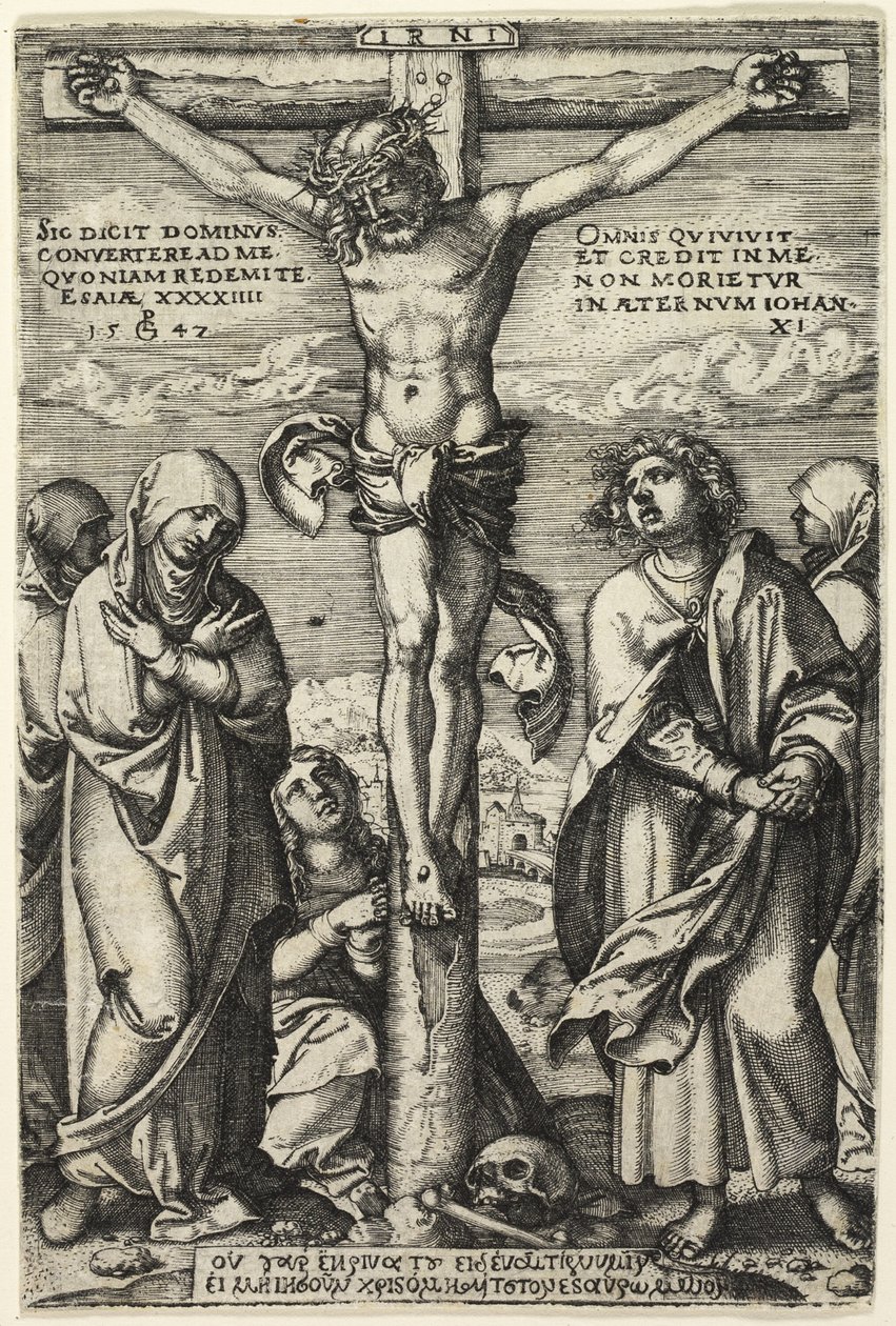 Ukrzyżowanie autorstwa Georg Pencz