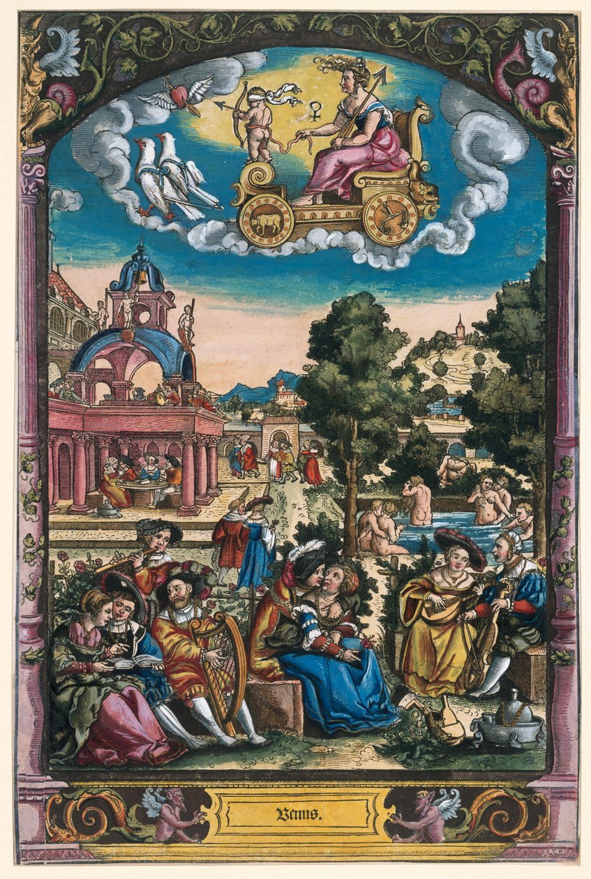 Die sieben Planeten: Venus autorstwa Georg Pencz