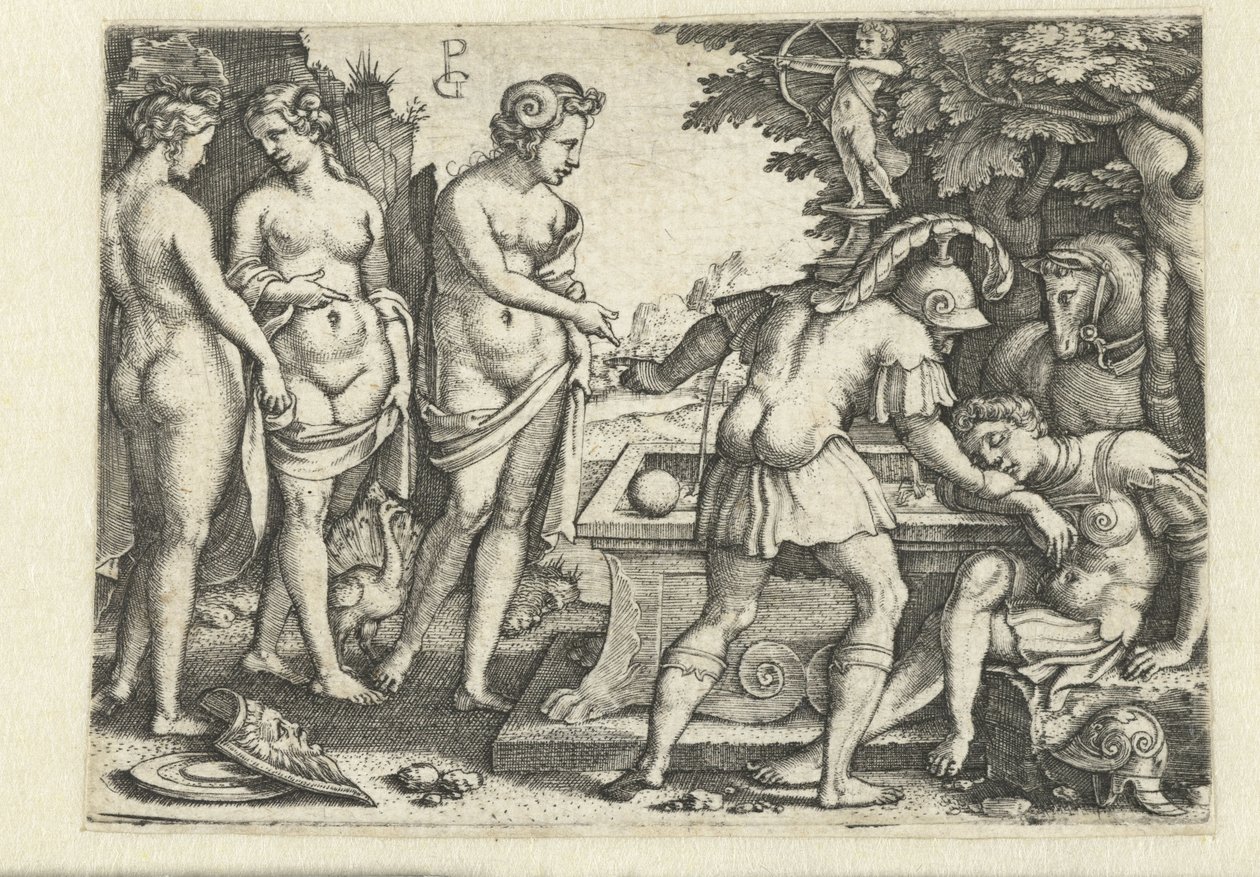 Sen o Paryżu autorstwa Georg Pencz