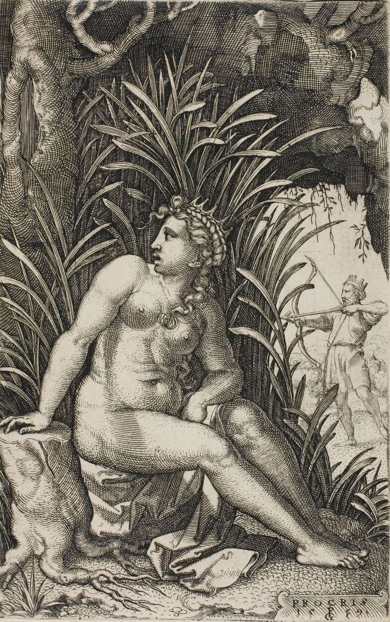 Prokrys, z greckich bohaterek autorstwa Georg Pencz