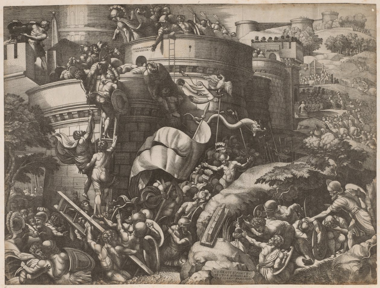 Oblężenie Kartaginy autorstwa Georg Pencz