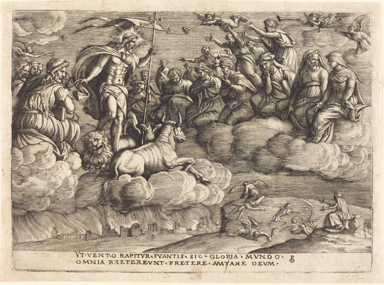 Triumf wieczności autorstwa Georg Pencz