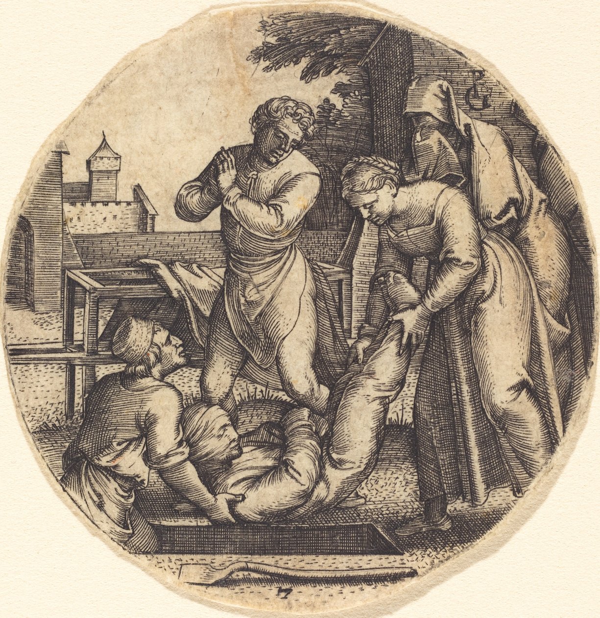 Pochować zmarłych autorstwa Georg Pencz