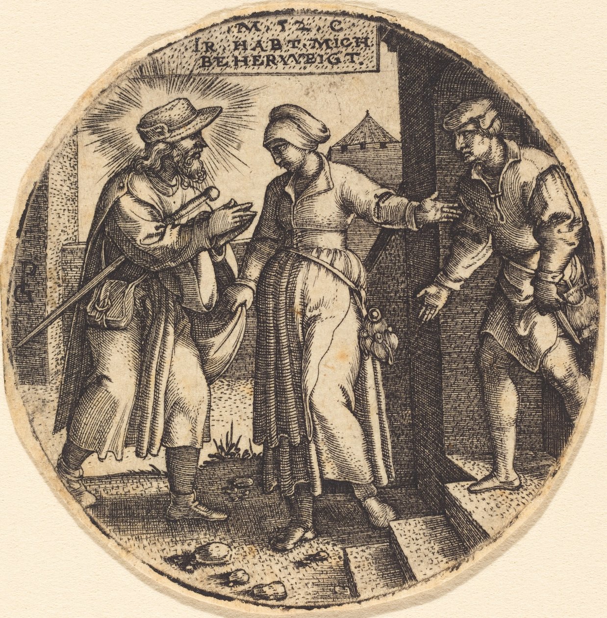 By pomieścić pielgrzymów autorstwa Georg Pencz