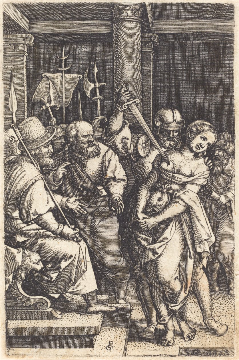 Wirginiusz zabija swoją córkę autorstwa Georg Pencz