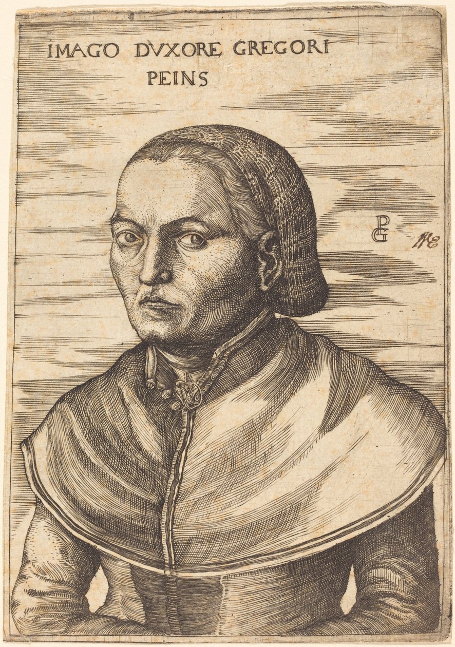 Żona Georga Pencza autorstwa Georg Pencz