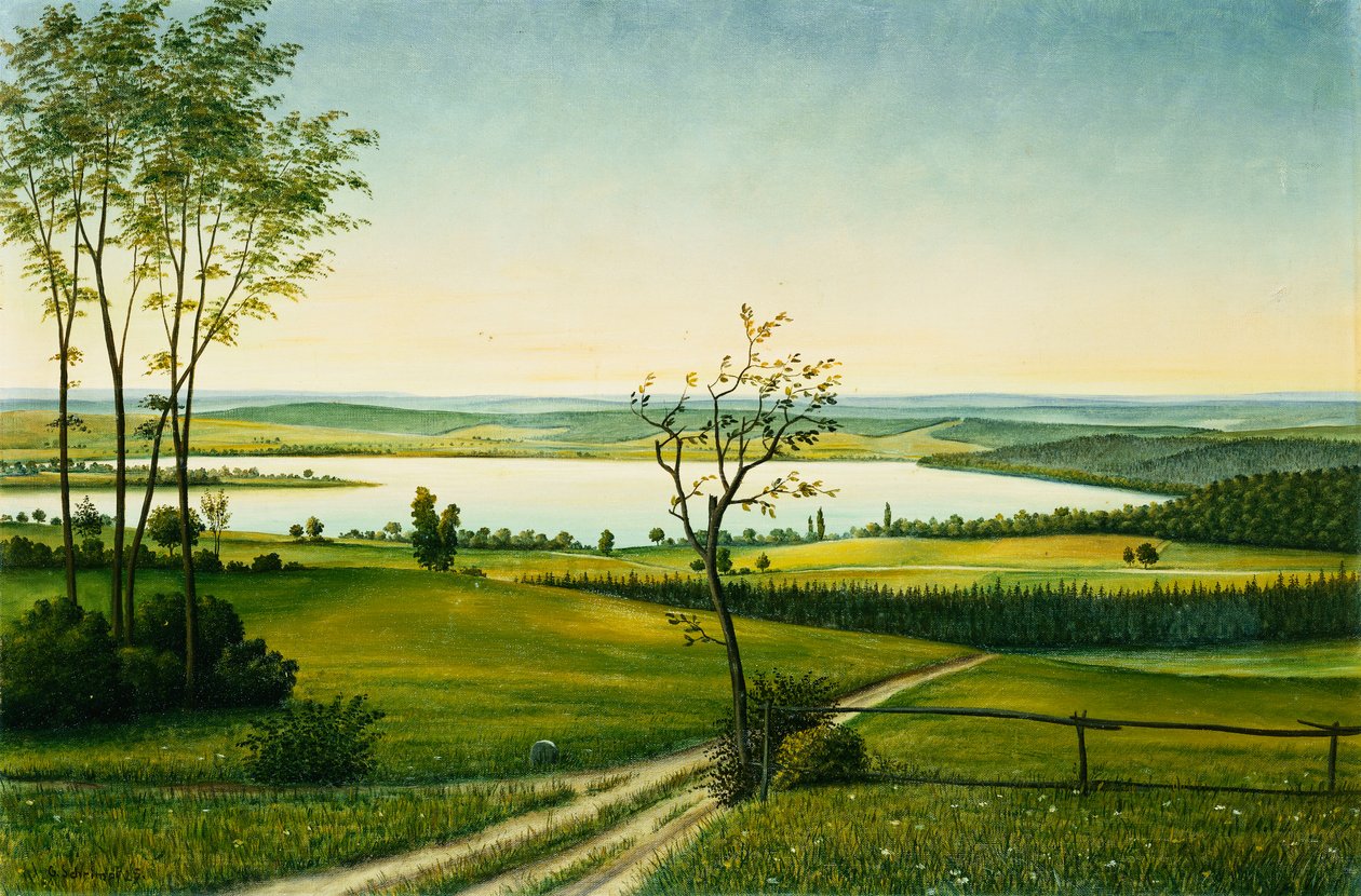 Osterseen, 1925 autorstwa Georg Schrimpf