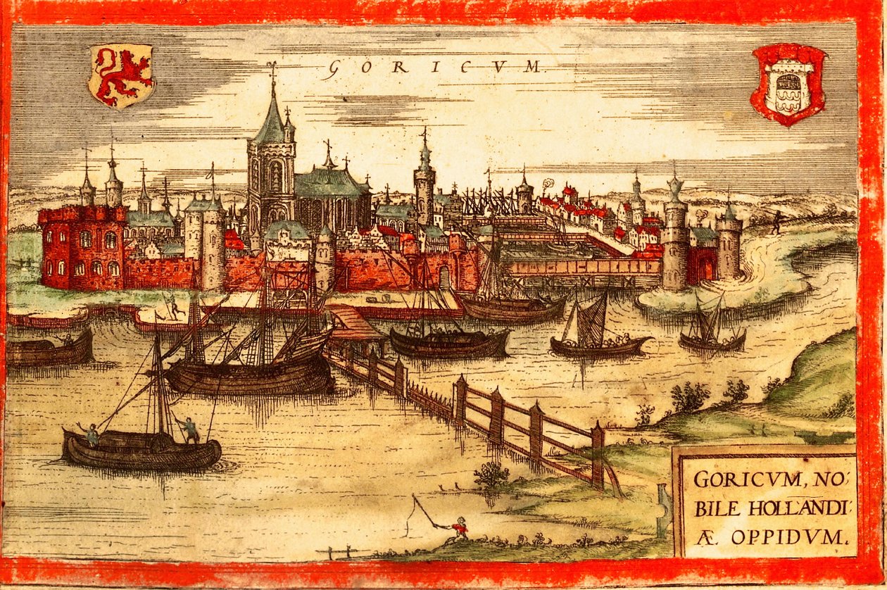 Holandia autorstwa Georg and Hogenberg Franz (1535 90) Braun
