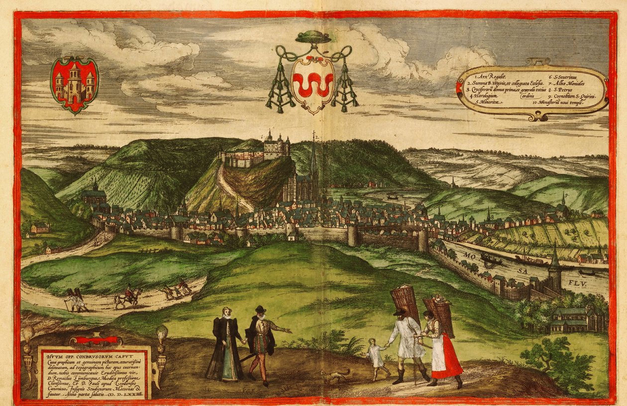Holandia autorstwa Georg and Hogenberg Franz (1535 90) Braun