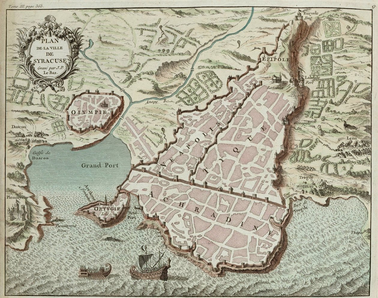 Sycylia autorstwa Georg and Hogenberg Franz (1535 90) Braun