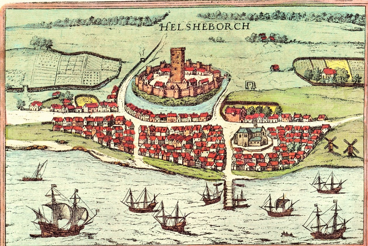 Szwecja autorstwa Georg and Hogenberg Franz (1535-90) Braun