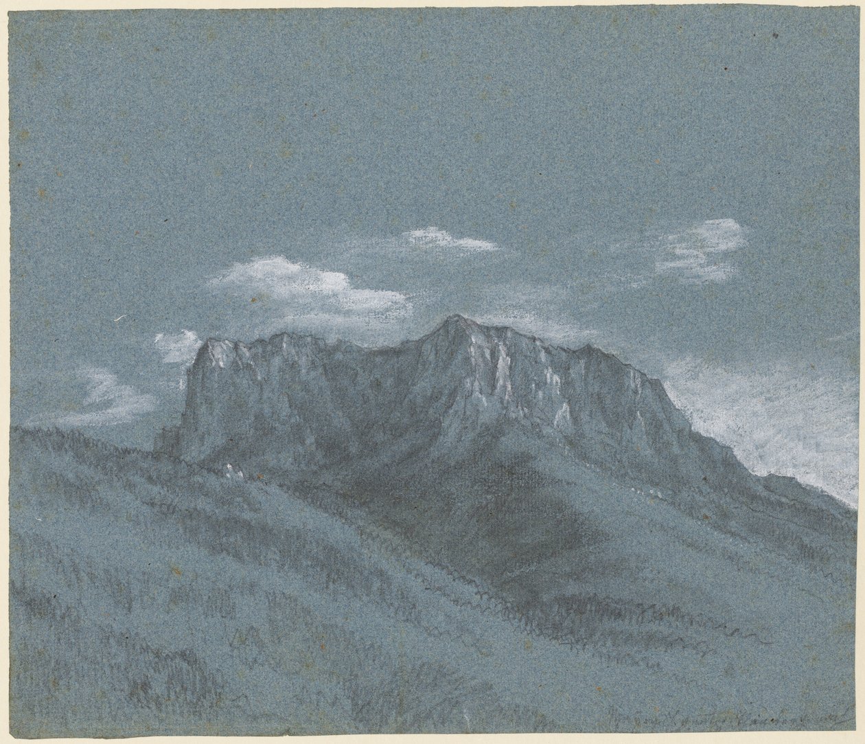 Rauschberg, ok. 1930 r. 1800. autorstwa Georg von Dillis