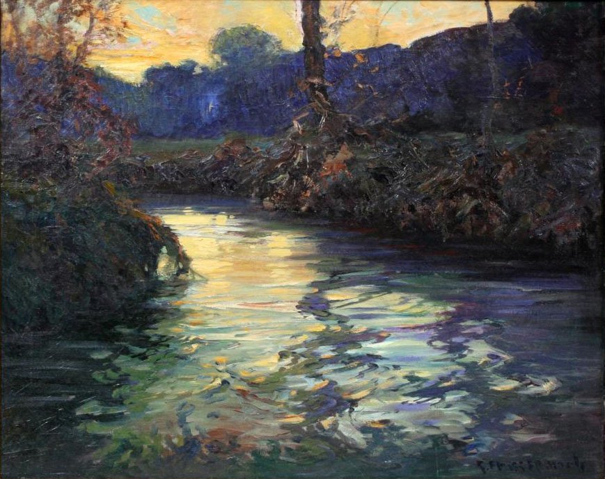 Nadchodzi zmierzch autorstwa George Ames Aldrich