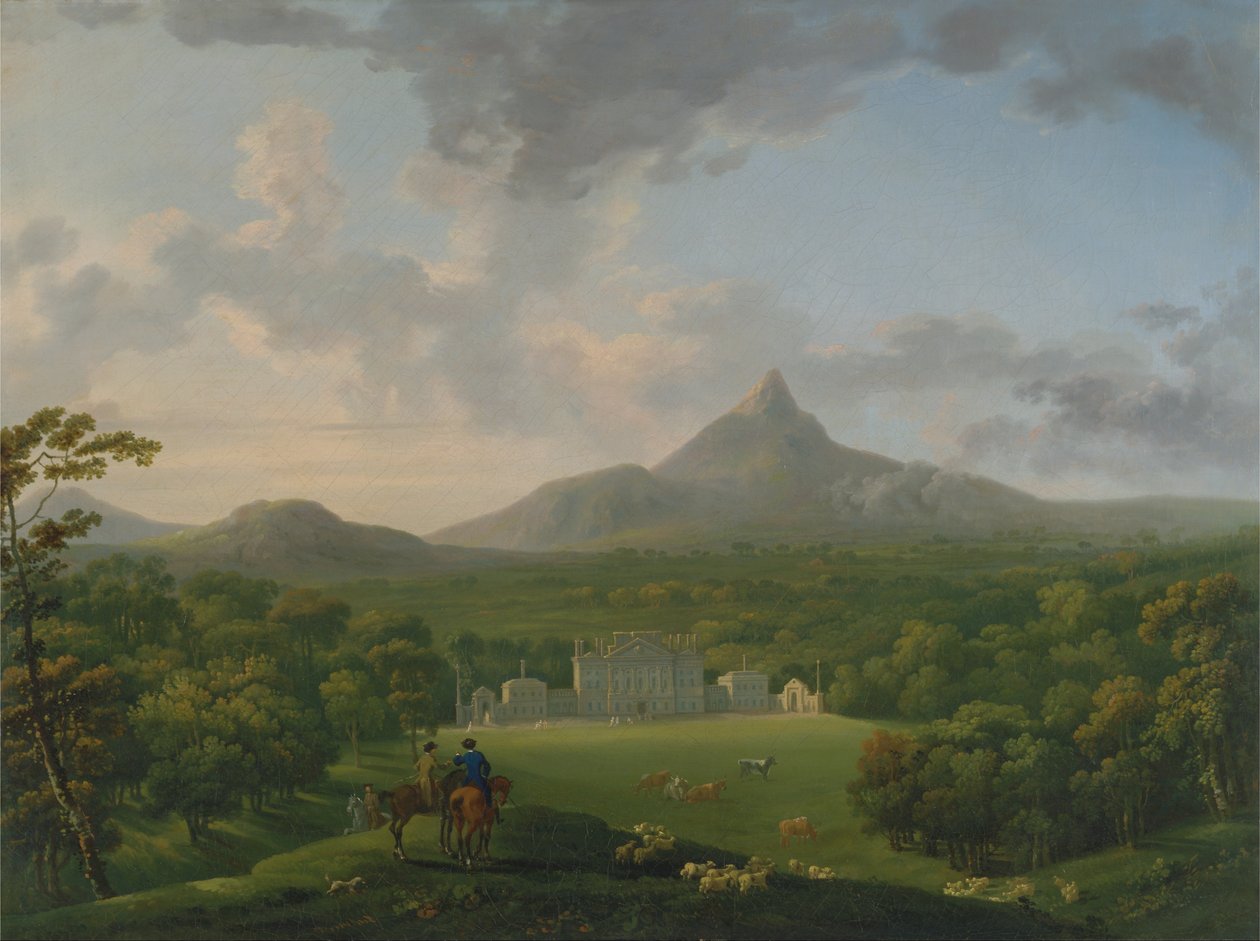 Powerscourt, Hrabstwo Wicklow, Irlandia autorstwa George Barret