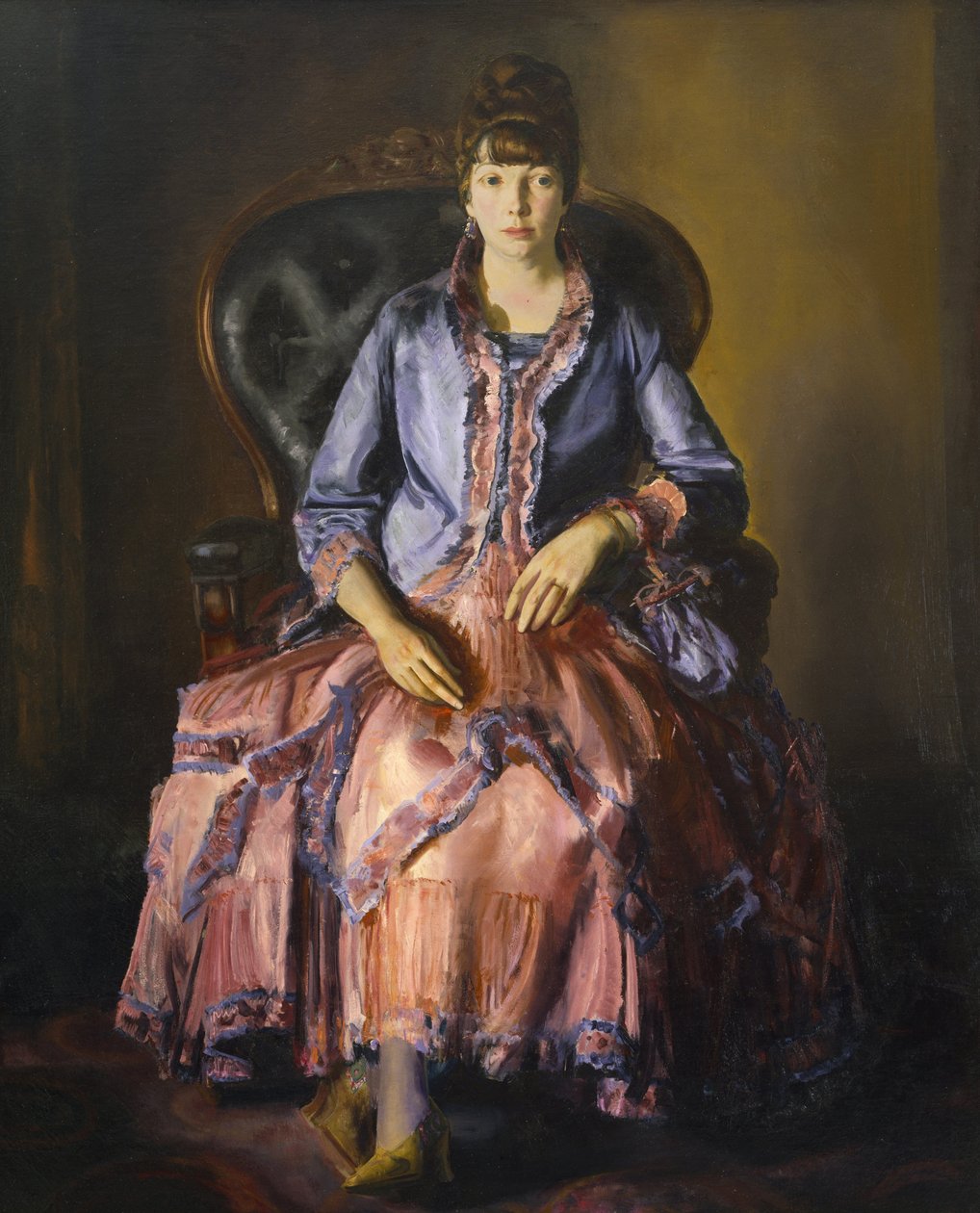 Emma w fioletowej sukience autorstwa George Wesley Bellows
