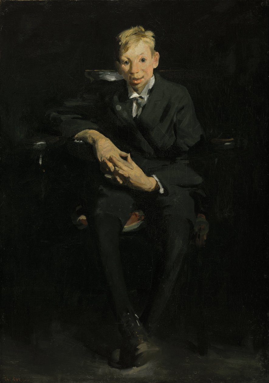 Frankie, Organ Boy autorstwa George Wesley Bellows