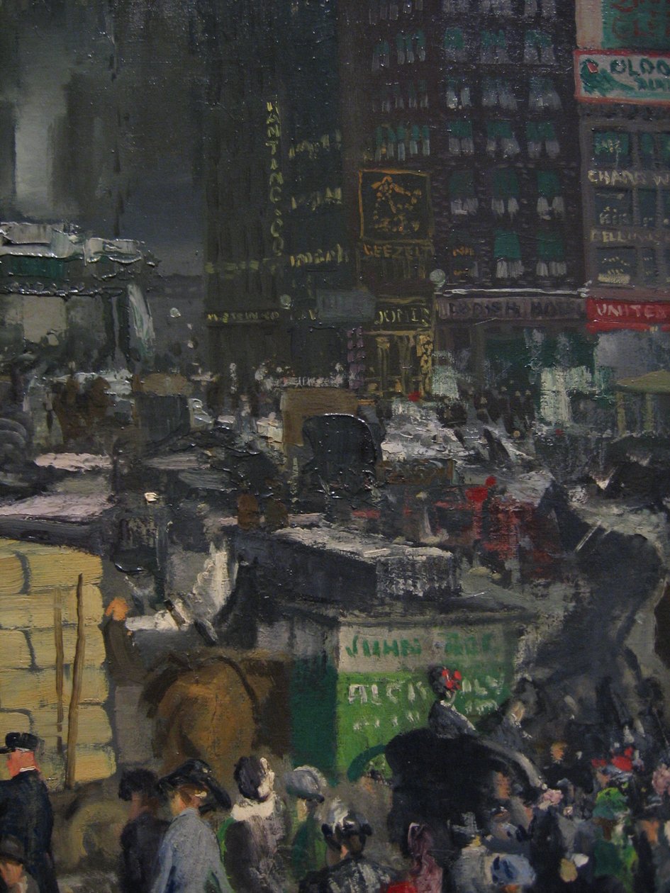 Nowy Jork Szczegóły autorstwa George Wesley Bellows