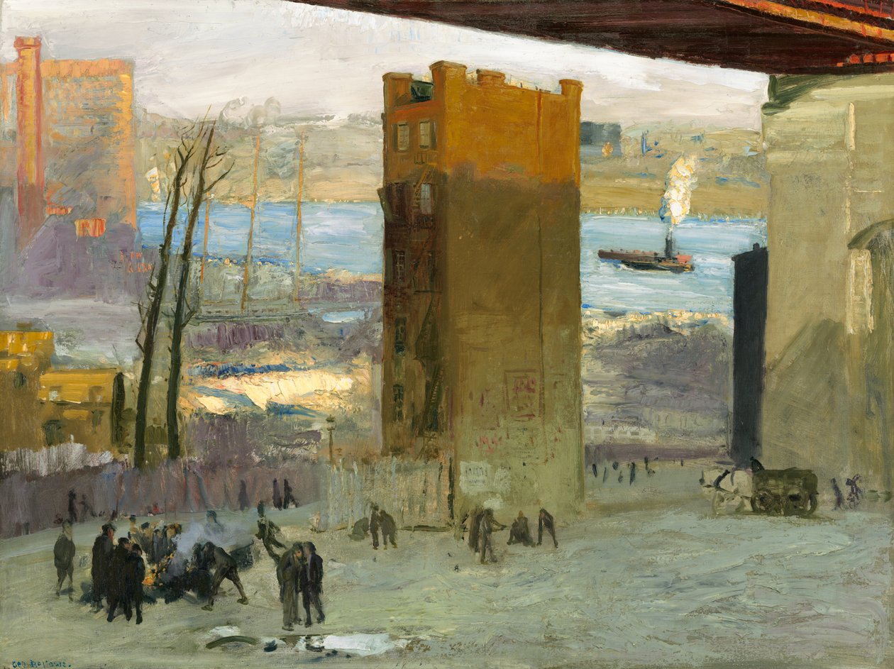 Samotna Kamienica autorstwa George Wesley Bellows