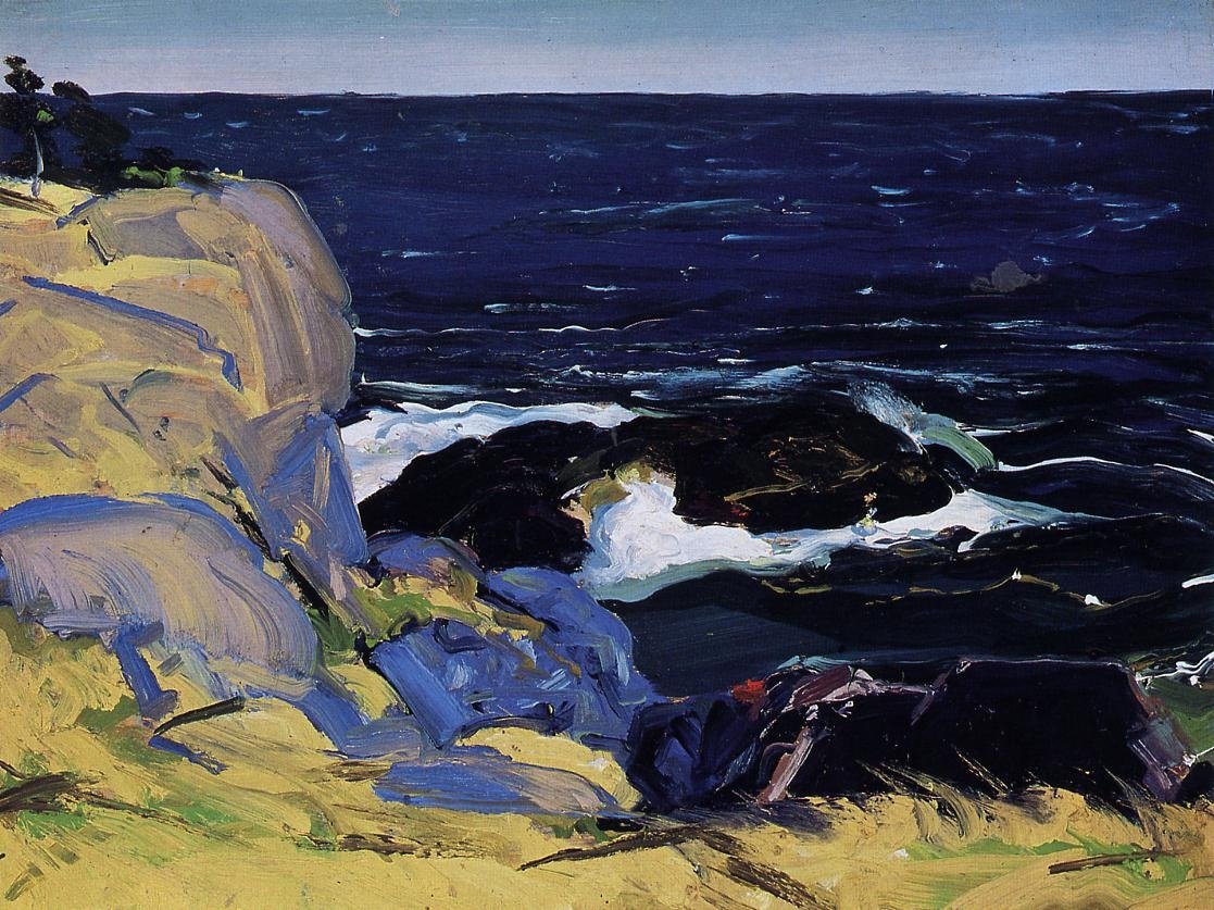 Zachodni wiatr autorstwa George Wesley Bellows