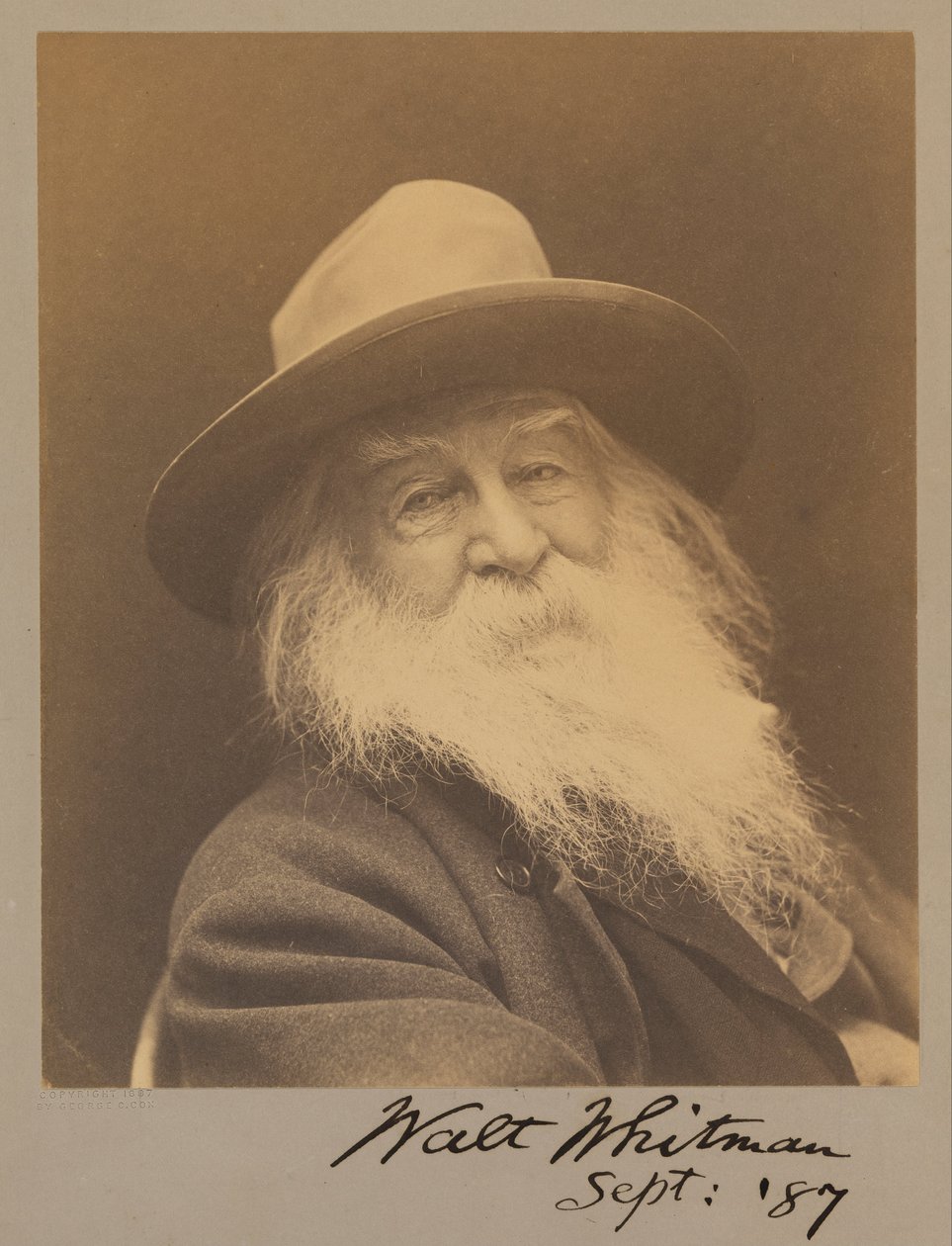 Walta Whitmana autorstwa George C. Cox