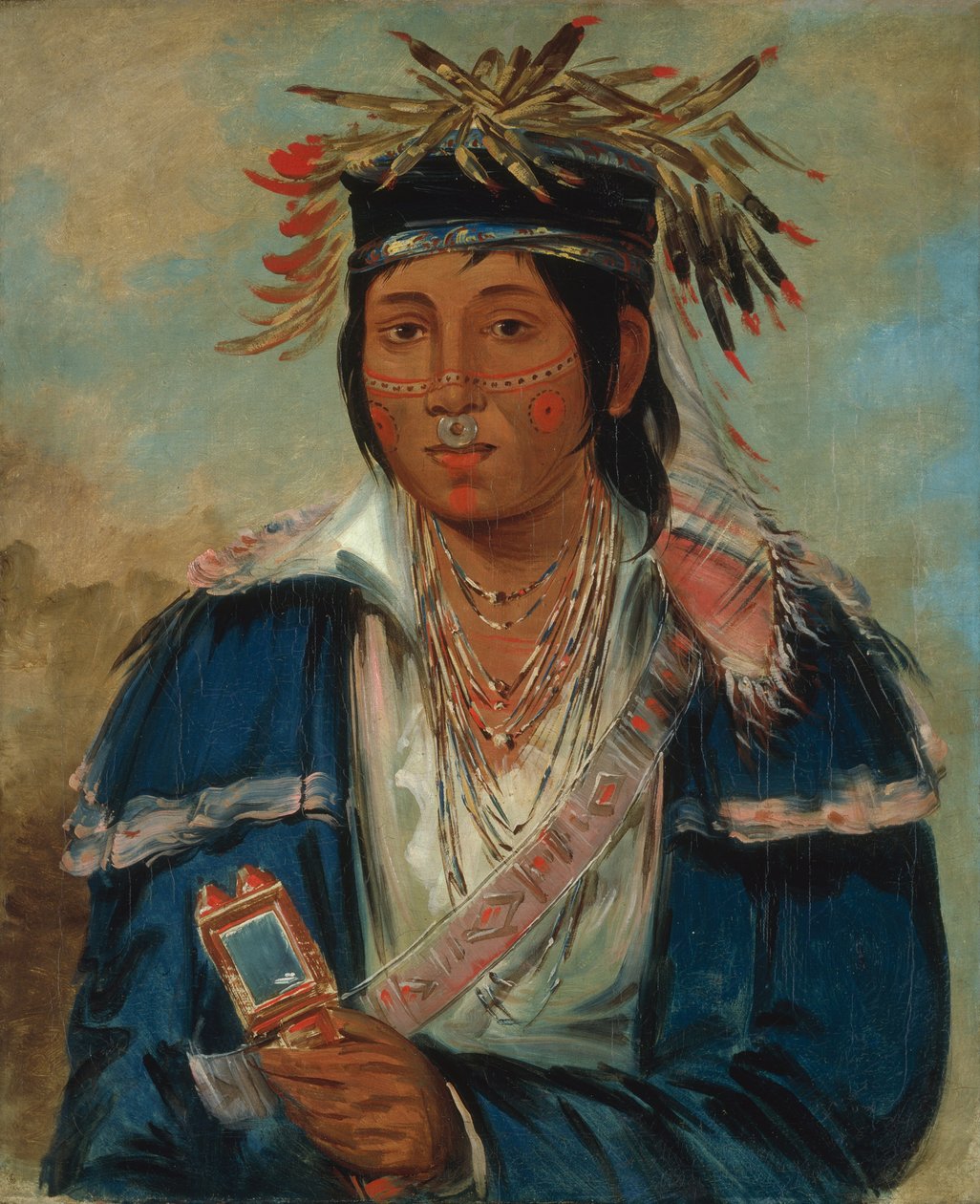 Kee-mo-ra-nia, No English i Dandy autorstwa George Catlin