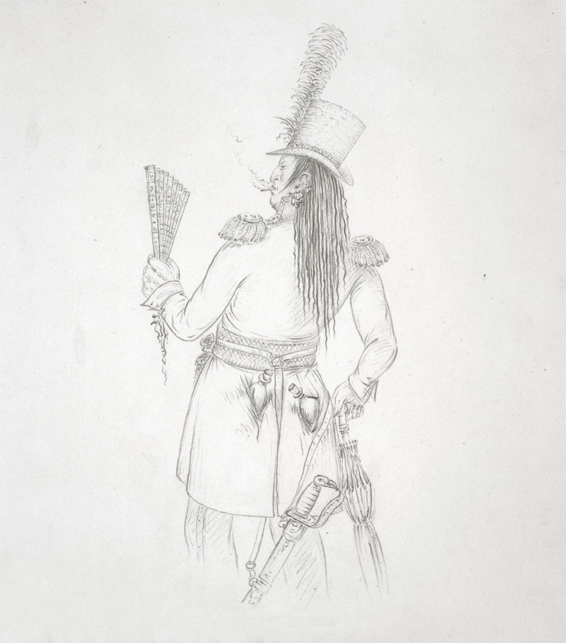 Wi-jun-jon (Jajogłowy gołąb) 1852 autorstwa George Catlin