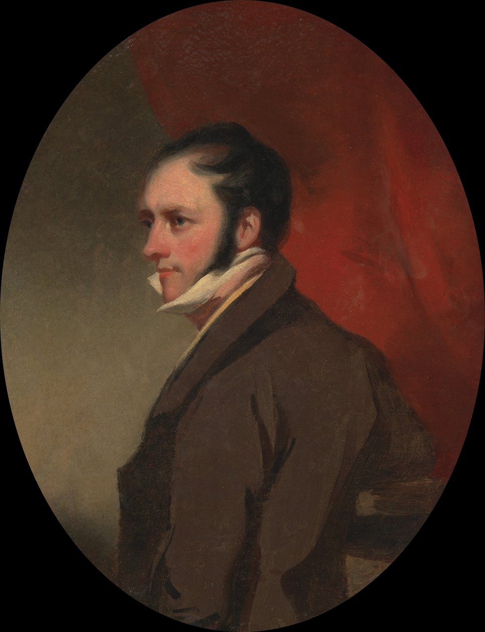 Człowiek zwany W.C. Hunter autorstwa George Chinnery