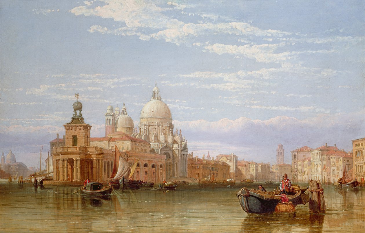 Wielki Kanał, Wenecja autorstwa George Clarkson Stanfield