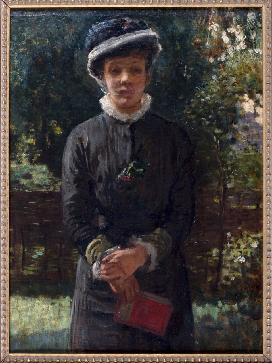 Kontemplacja, 1878 autorstwa George Clausen