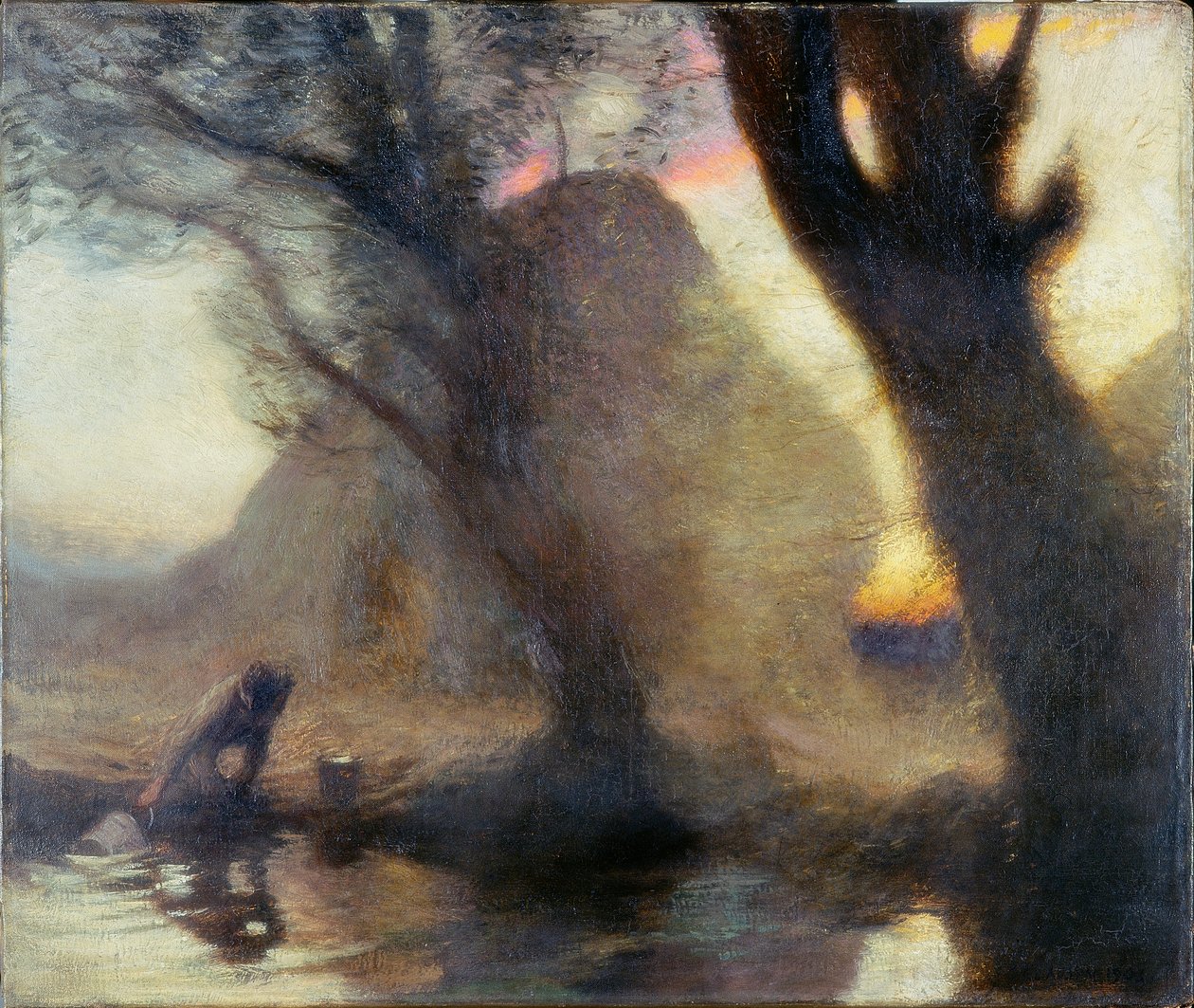 Zmierzch, 1903 autorstwa George Clausen