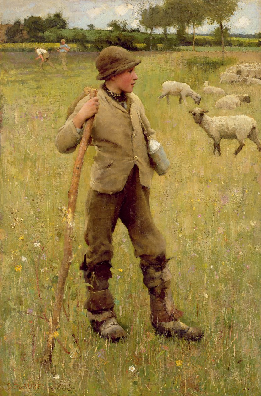 Pasterz, 1883 autorstwa George Clausen
