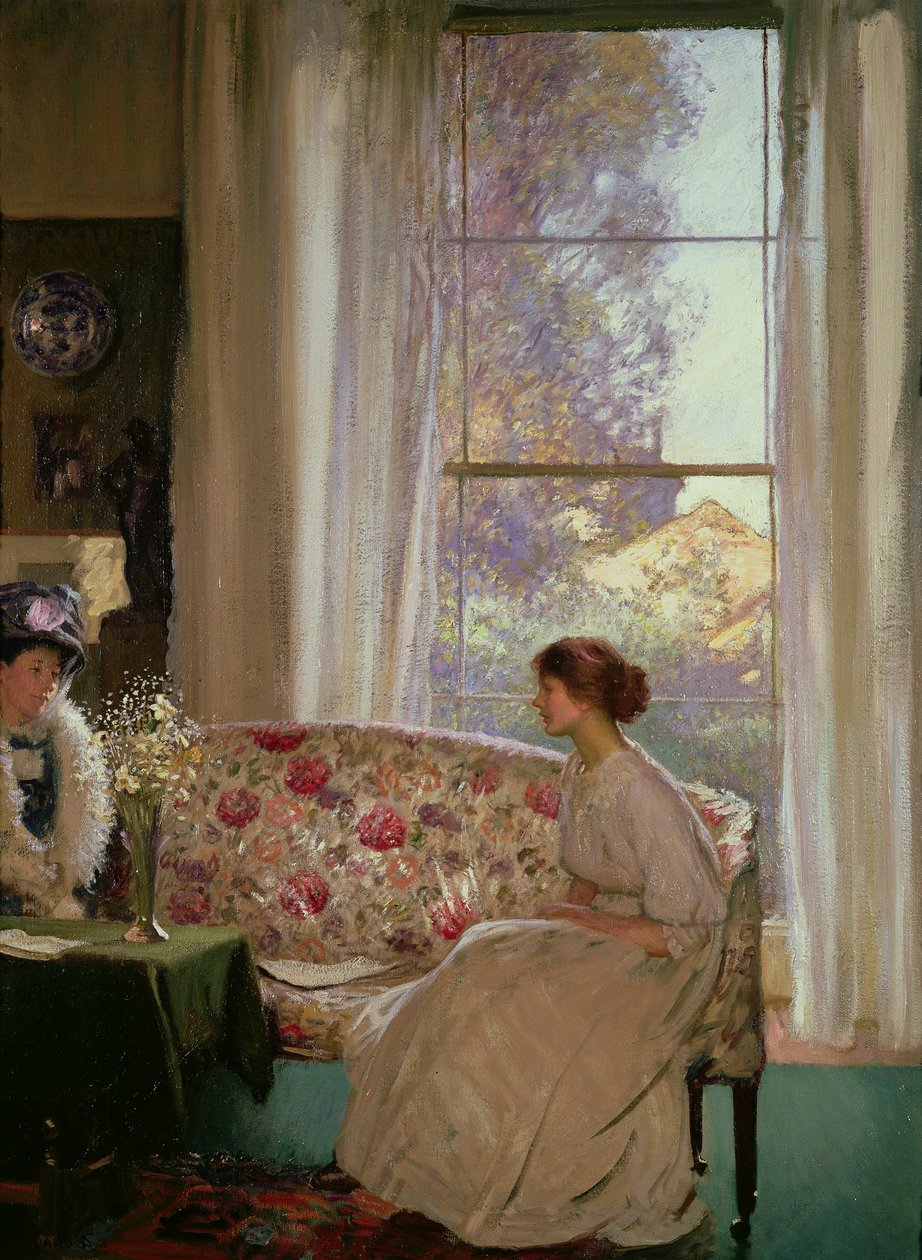 Wizyta autorstwa George Clausen