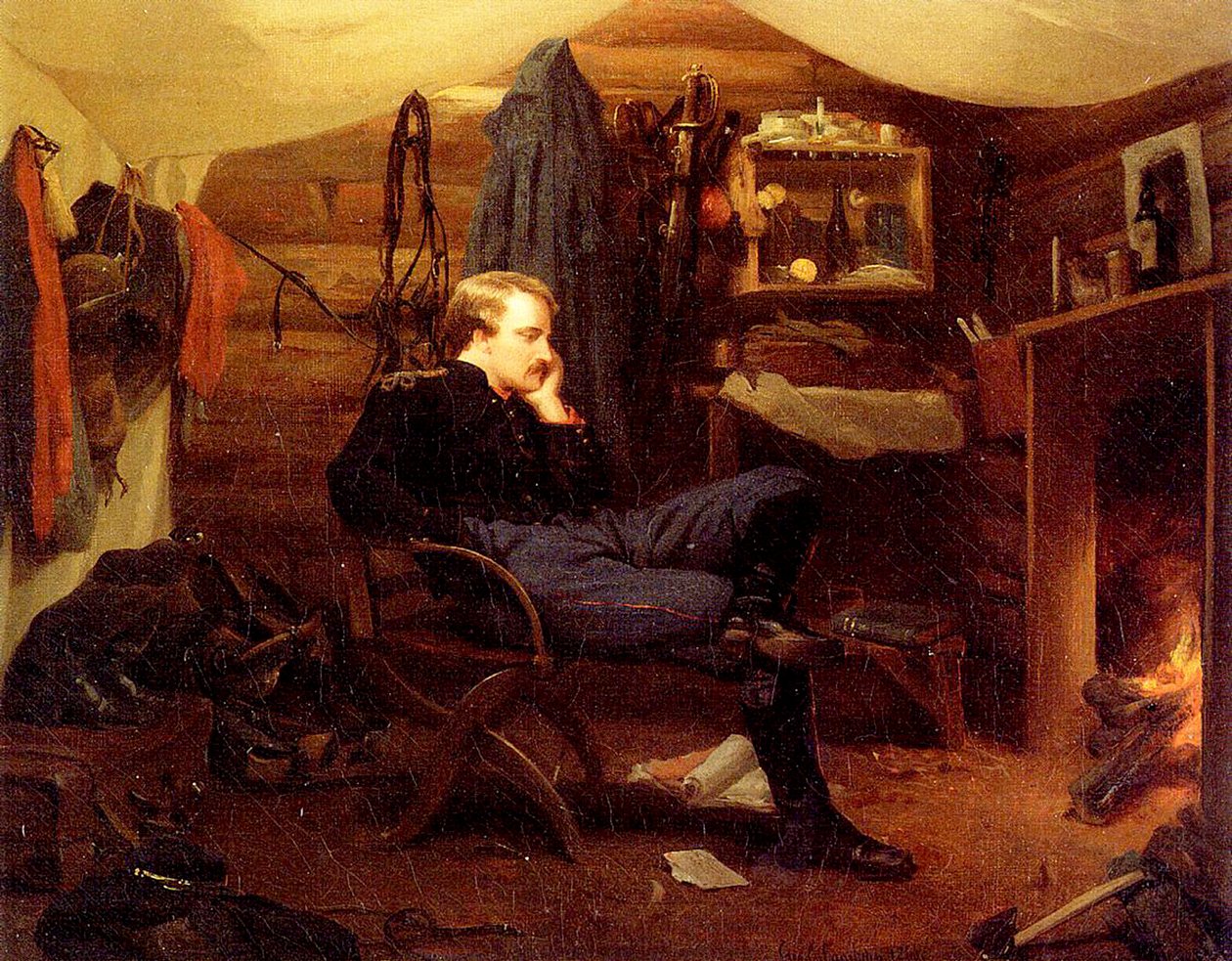 Kwatera Zimowa w Wirginii, Armia Potomaku, 1866 autorstwa George Cochran Lambdin