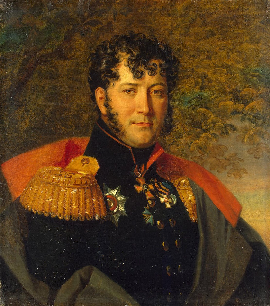 Fiodor Grigoryevich Gogel rosyjski generał autorstwa George Dawe