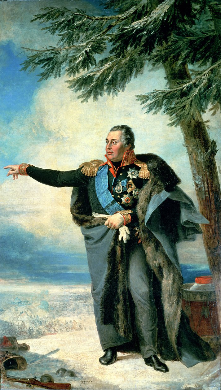 Michael Ilarionovich Golenichtchev Kutuzov (1745-1813) książę smoleński, 1829 autorstwa George Dawe