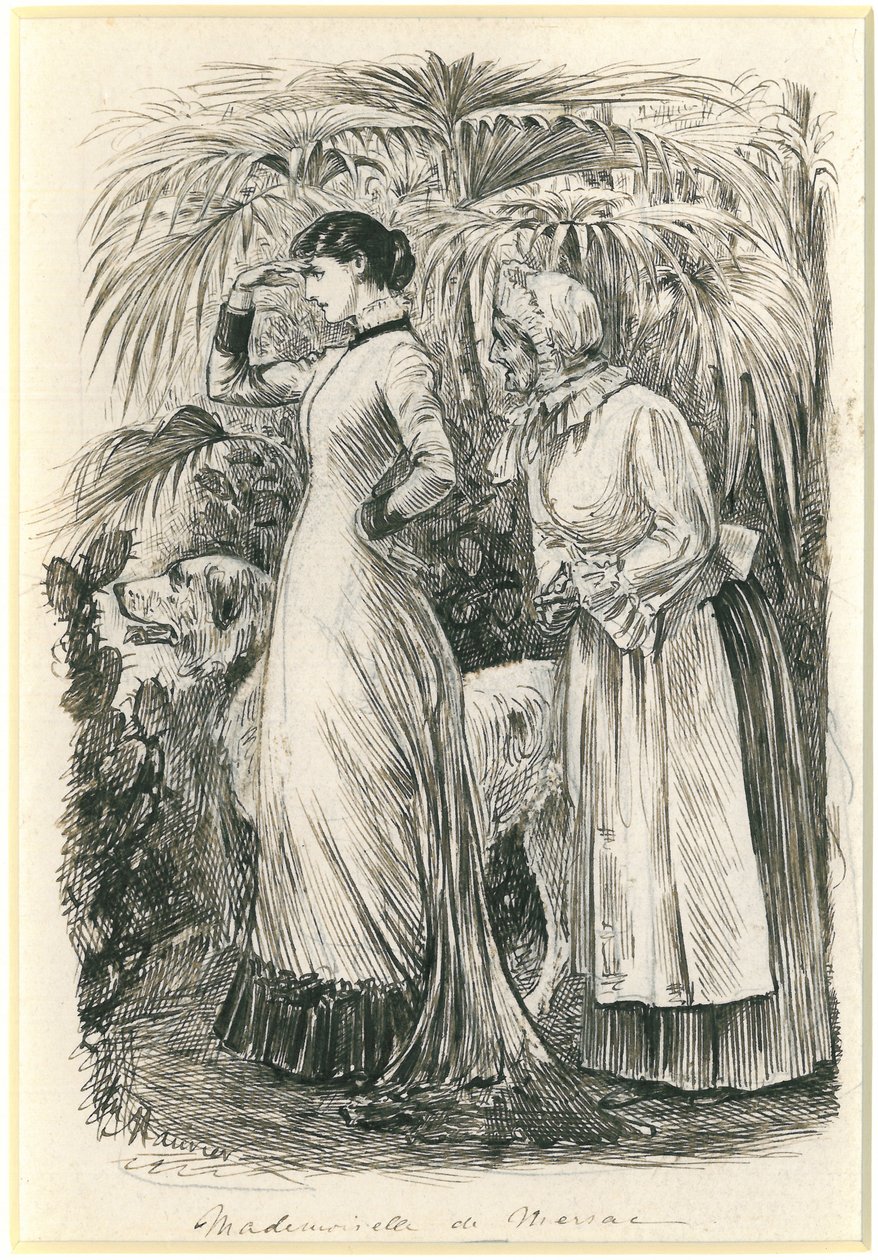 Mademoiselle de Mersac autorstwa George du Maurier
