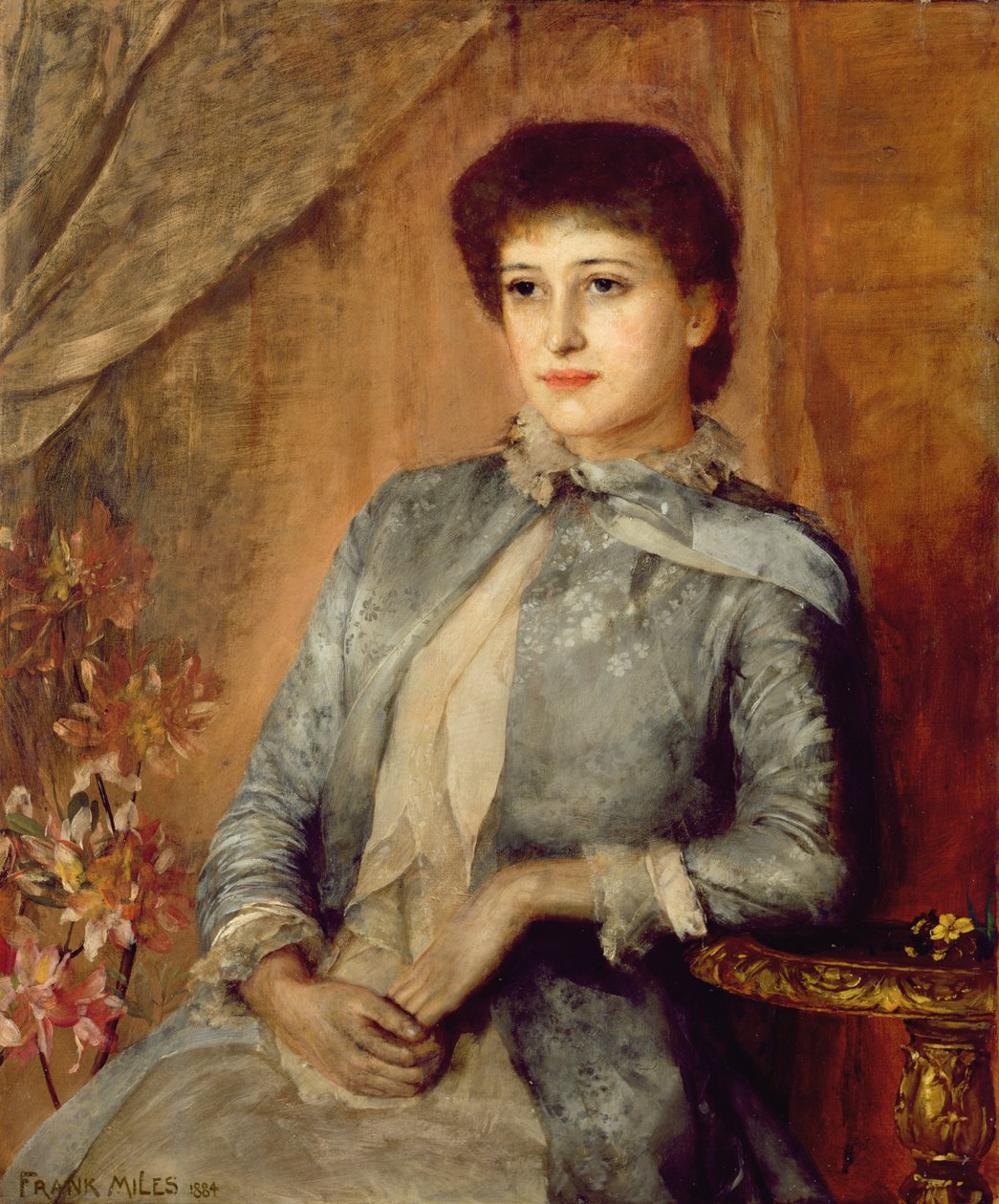 Portret Lily Langtry, 1884 autorstwa George Frank Miles