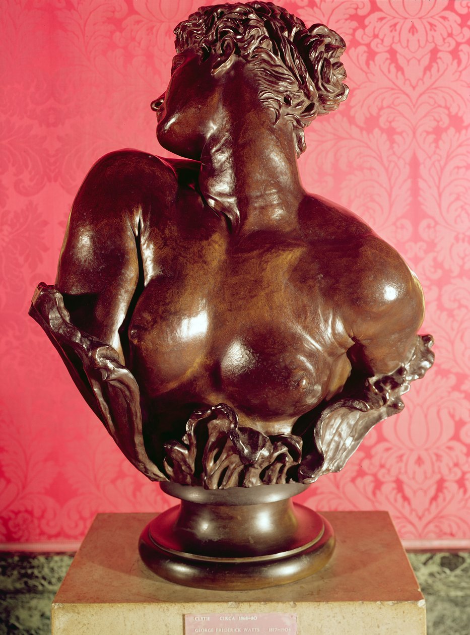 Clytie, c.1868 (brąz) autorstwa George Frederick Watts