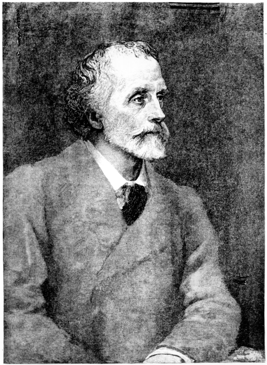 George Meredith, rytowany przez Williama Biscombe Gardnera według drzeworytu autorstwa George Frederick Watts