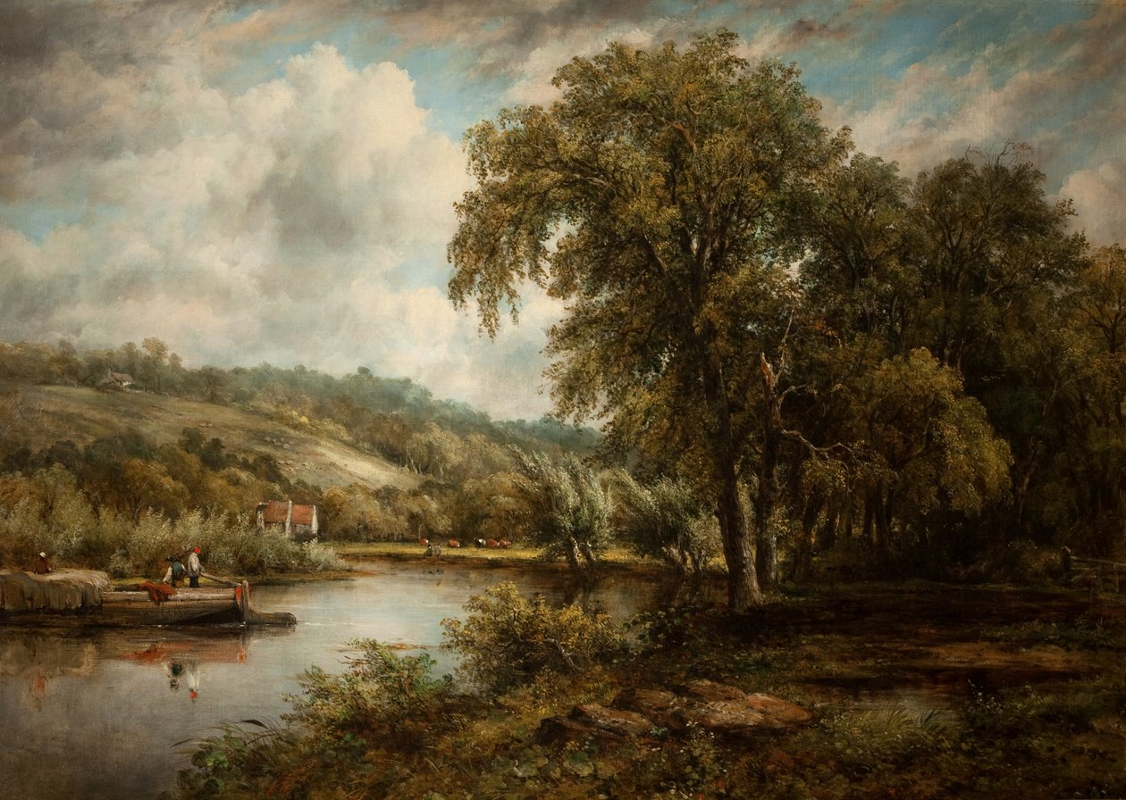 Nad Tamizą autorstwa George Frederick Watts