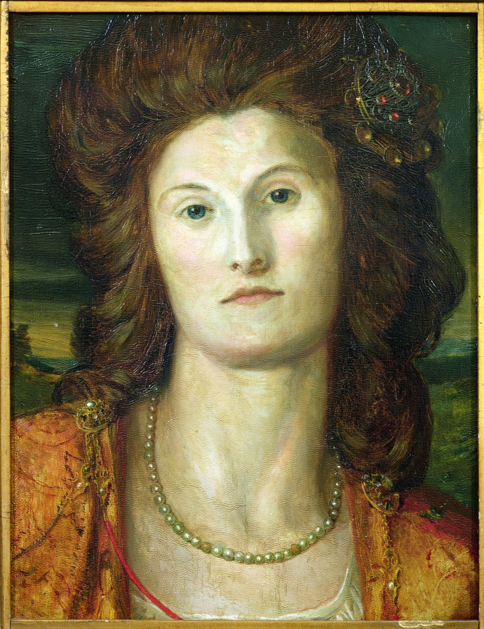 Portret Lady Ashburton (zm.1857) autorstwa George Frederick Watts