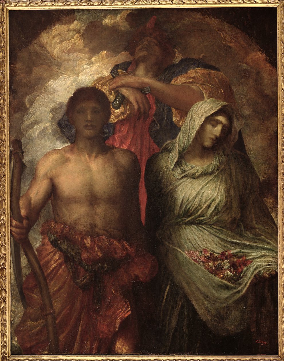Czas, śmierć i sąd, ok. 1895 autorstwa George Frederick Watts