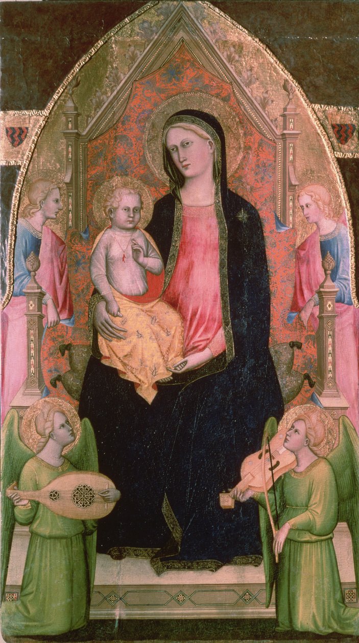 Madonna z Dzieciątkiem (XIV wiek) autorstwa George Gaston Christiani